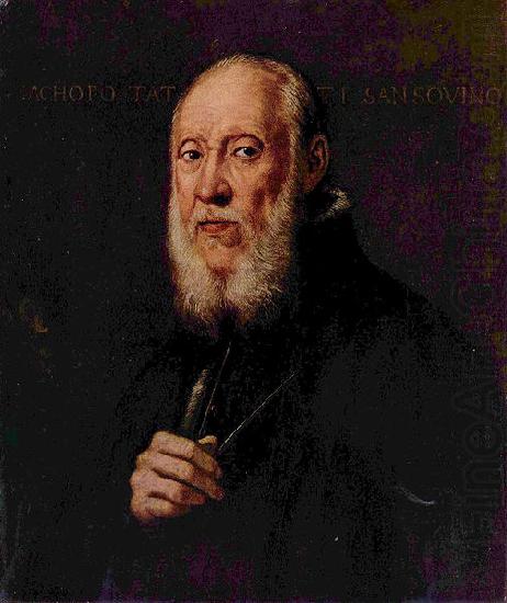Jacopo Tintoretto Portrat des Bildhauers Jacopo Sansovino china oil painting image